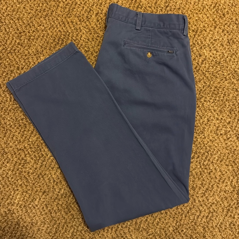 Polo Ralph Lauren Navy‎ Blue Stretch Classic Fit Chino’s
